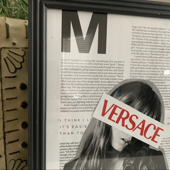 Handmade 8x10 Fashion Collage - Versace Theme - Picture 5 of 10